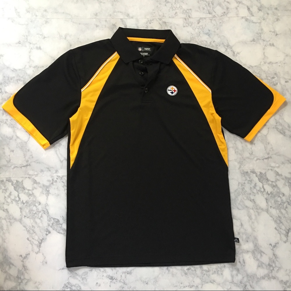 Pittsburgh Steelers athletic knit polo